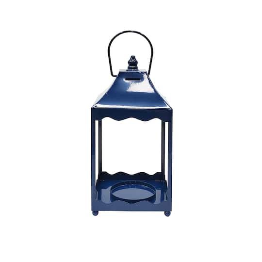 11.5" Metal Lantern by Celebrate It